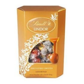 SOCOLA LINDT LINDOR CORNET ASSORTED 200G